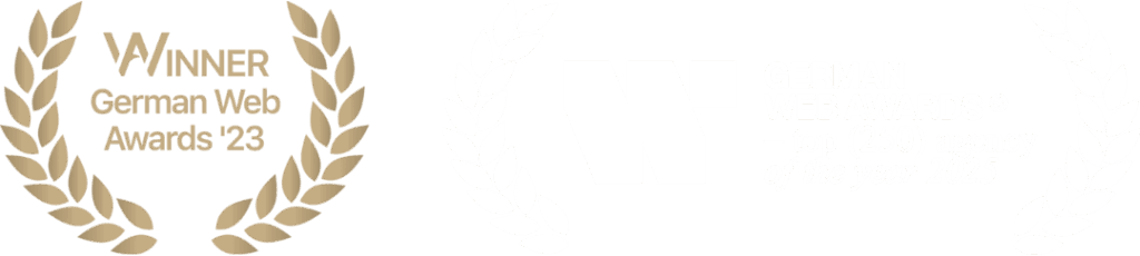 German Web Awards Winner 2023 & Top 250 Agency 2025
